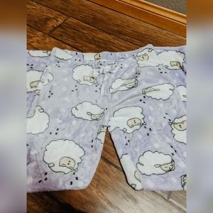 Super soft lavender sheep pajama pants NWOT